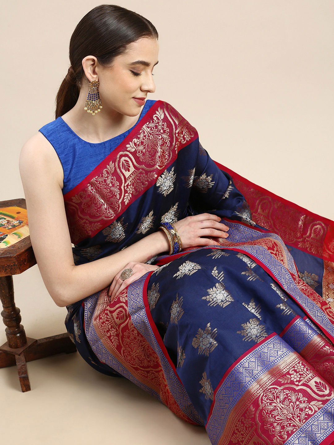 Kumkum 2 By Policona Silk Kanchipuram Saree Catalogue